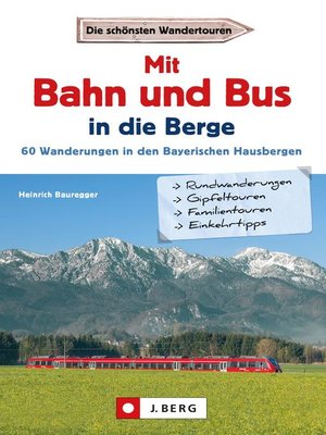 cover image of Wanderführer mit Anreise per Bahn oder Bus